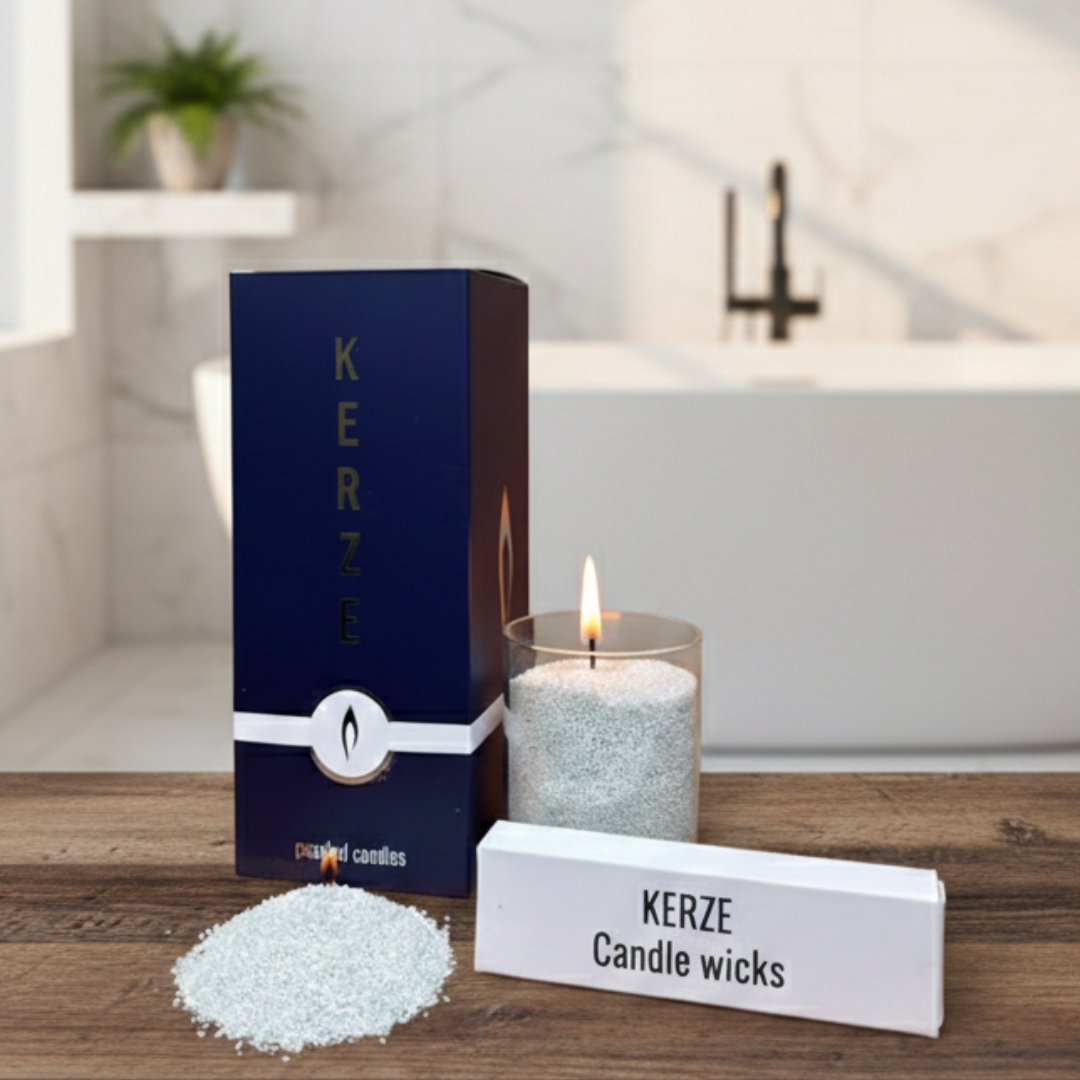 XPERIENCE PACK : Arena Flotante + Paquete de mechas + Envase con tapa de Bambú +2 Aromas