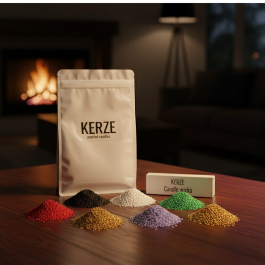 REFILL DE  COLORES KERZE : Arena de Un Kilo + Paquete de Mechas