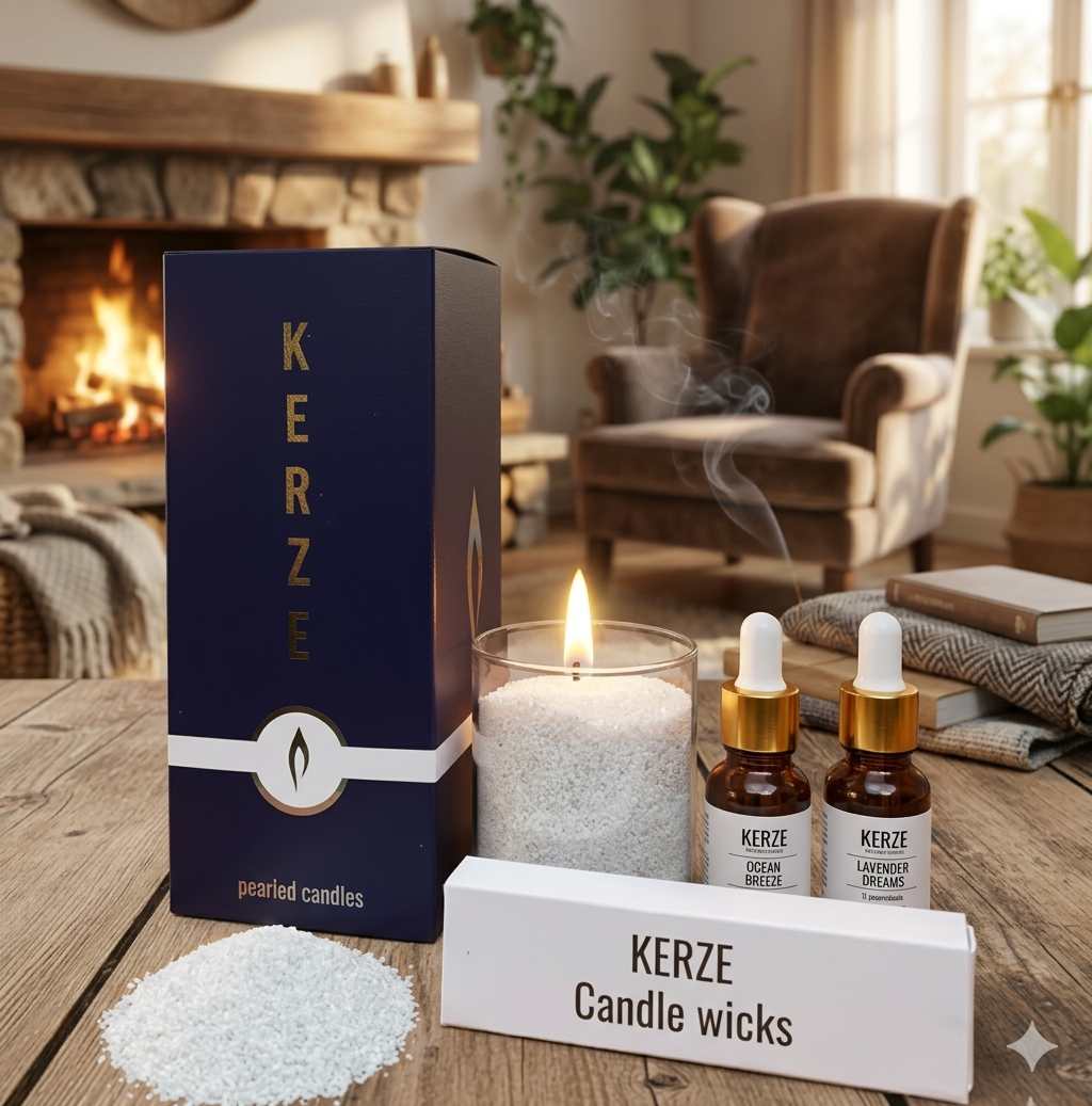 XPERIENCE PACK : Arena Flotante + Paquete de mechas + Envase con tapa de Bambú +2 Aromas